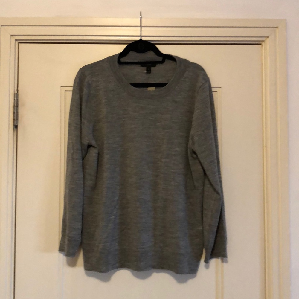 J.Crew Tippi sweater in heather smoke